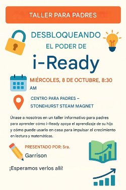 Spanish Flyer - Unlocking the Power of i-Ready